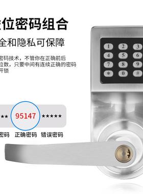 宾卡馆酒店门D6300刷门锁 防盗门电子锁控 家用遥卧室房密码锁