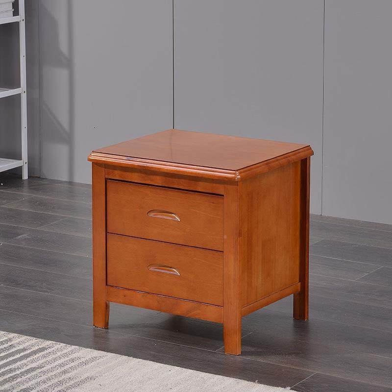 5241323实木床1. .8米原木色双人床现代简约1济橡木经型2公寓单人