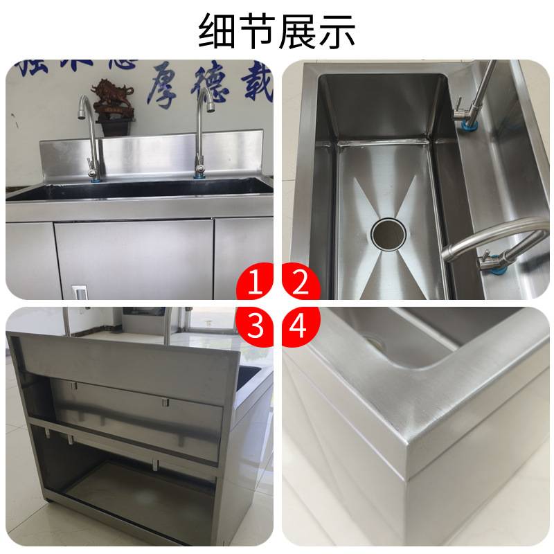 304不锈钢拖把池拖布洁具清洗无尘洁净车间刷手池水池净化车间