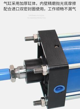 191大推力耐B高温铁气缸QG635-80-100-1025X25X0X75X10X200全铁耐