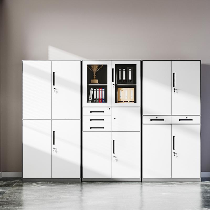 钢办公证套色XMR-27制文件柜铁皮资档料案凭柜财务收纳柜拆装储物