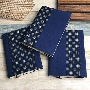 布艺书套书皮和风拼接书衣布面包书套手账本封皮布书封书本保护套