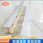 100 水平尺4000 40mm 铝镁工字平尺测量轻型平直尺 镁铝合金平尺