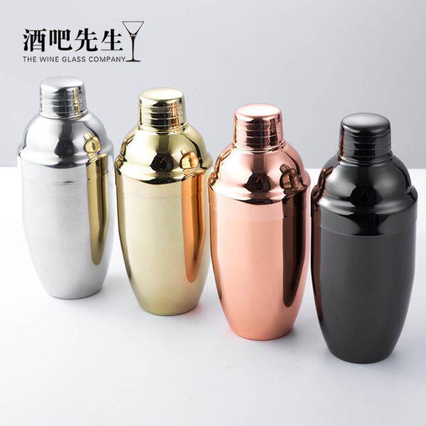 酒吧先生不锈钢雪克杯摇酒壶雪克壶调酒器水吧用品工具鸡尾酒摇杯