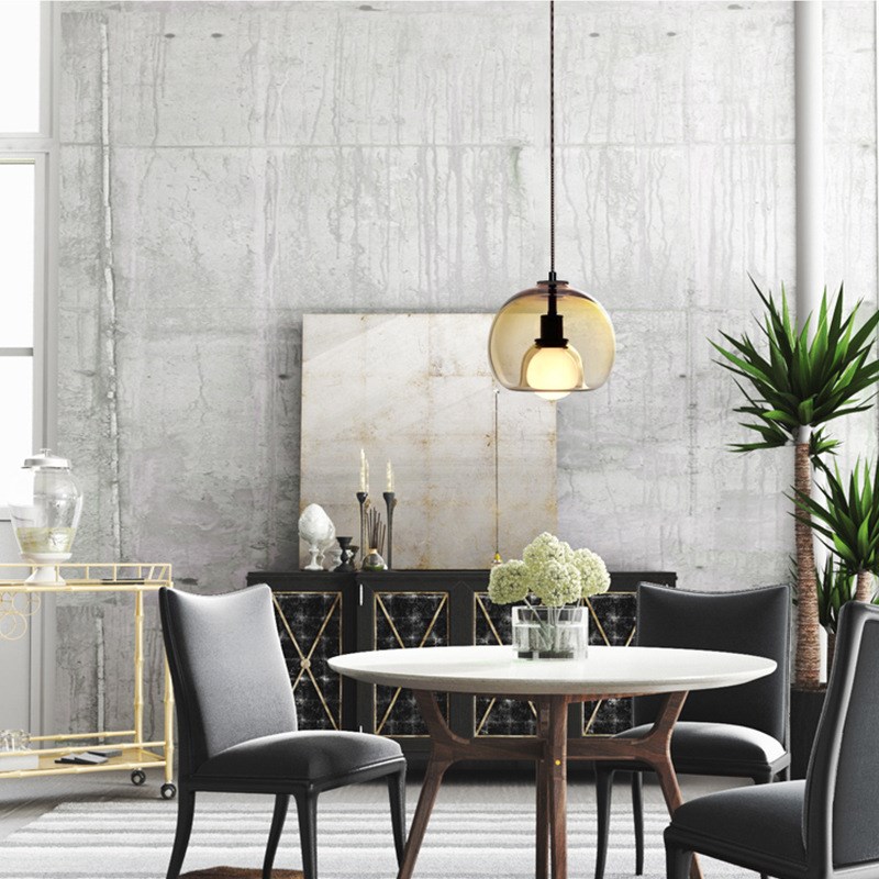 北欧餐厅吧台小吊灯简约现代客厅B咖啡厅走廊玄关楼道灯卧室床头