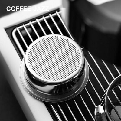 COFFEE JAZZ 意式咖啡手柄粉碗51/58mm 手柄配件单双份不锈钢粉碗