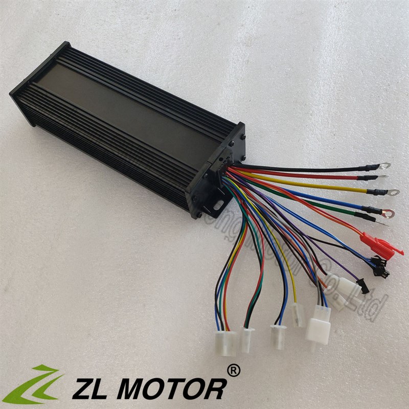 48v60V72v3000Ws电动车控制器18管正弦波电摩80A大功率矢量静音