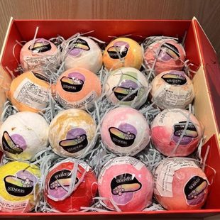 stenders施丹兰精油球礼盒16球泡澡球 泡泡浴球 礼盒装滋润沐浴球