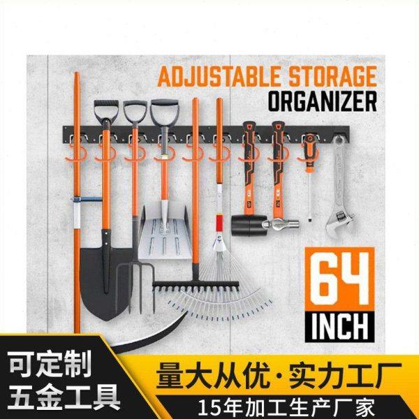 厂家新型塑料背板金属挂钩 拖把铁锹多功能工具收纳挂钩挂条,搬运/仓储/物流设备,卸扣/锁扣/吊环/套环/吊钩,淘宝优惠券,粉丝福利购,淘宝优惠卷