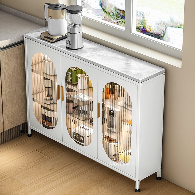 厨房窄边柜超薄置物柜岩板25cm30F极窄靠墙落地收纳墙边深薄架子