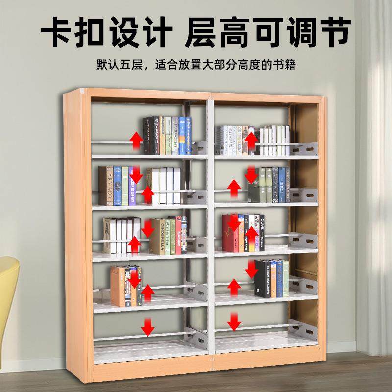 玻书架置物纳学校架图书馆资料架钢制书架铁架阅览室书柜收架架璃,商业/办公家具,办公储物柜,淘宝优惠券,粉丝福利购,淘宝优惠卷