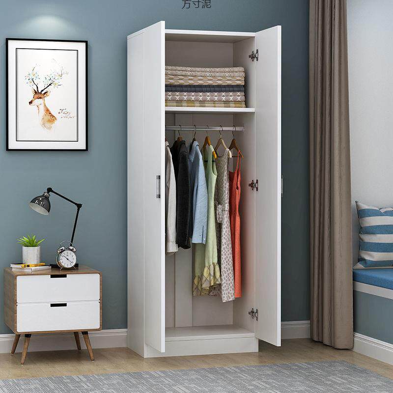 简约家现童代单门衣柜用简易实卧室儿RNJ阳台储物柜子小衣柜木出