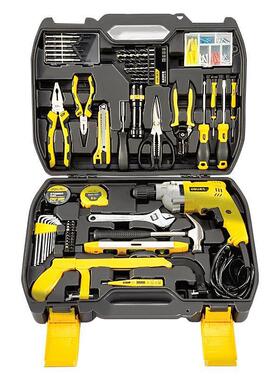 工具家用综合维修组五金工具套箱54524家庭维套装修工具套装装修