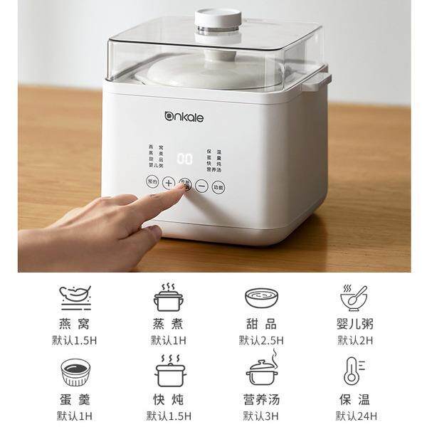 电炖锅1一2人用陶内胆隔水炖锅家用辅食窝锅全炖自瓷动燕多10D01