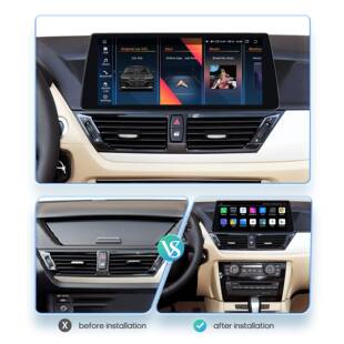 适用于X导1一E37684宝马09 汽车载航机中导控大屏航体安卓车 15款