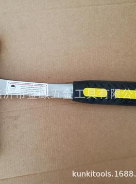 金麒牌尖头质锤鸡嘴地质锤8-009PP地尖K头泥600g工锤