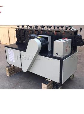 13辊脚建筑方管矫曲直机手架架子管调直机材移动式弯js-77412管拉