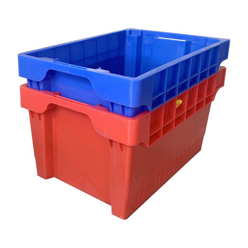 件P周转箱配料盒工业储物箱物加厚塑胶错位YYY箱P塑料收纳箱长方