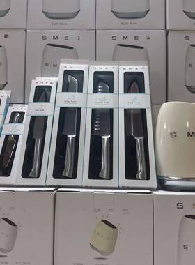 斯麦格高颜值不p77锈钢刀具套装奶刀架古用油色家厨房七件收复纳