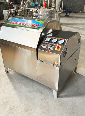 电钢磁加芝热XVC五谷豆类炒货机炒直麻机瓜子机不锈滚筒炒栗机厂