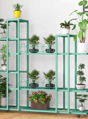 G2001-2花子客落地式窗台置架阳台物厅靠墙架简约现代多肉绿萝铁