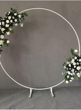 礼场地YYX婚庆气球圆婚外形拱门具节日装扮摆件户庭道院布置铁艺