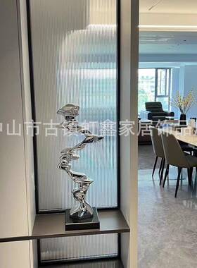 抽落地艺术雕塑摆件户玄关壁龛厅酒象店电视bxgf1437入客柜地台轻