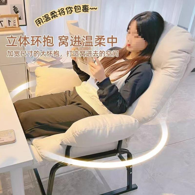 躺办XGJ公室午休午折叠床家用休闲可躺可坐两用电脑椅懒人睡沙发