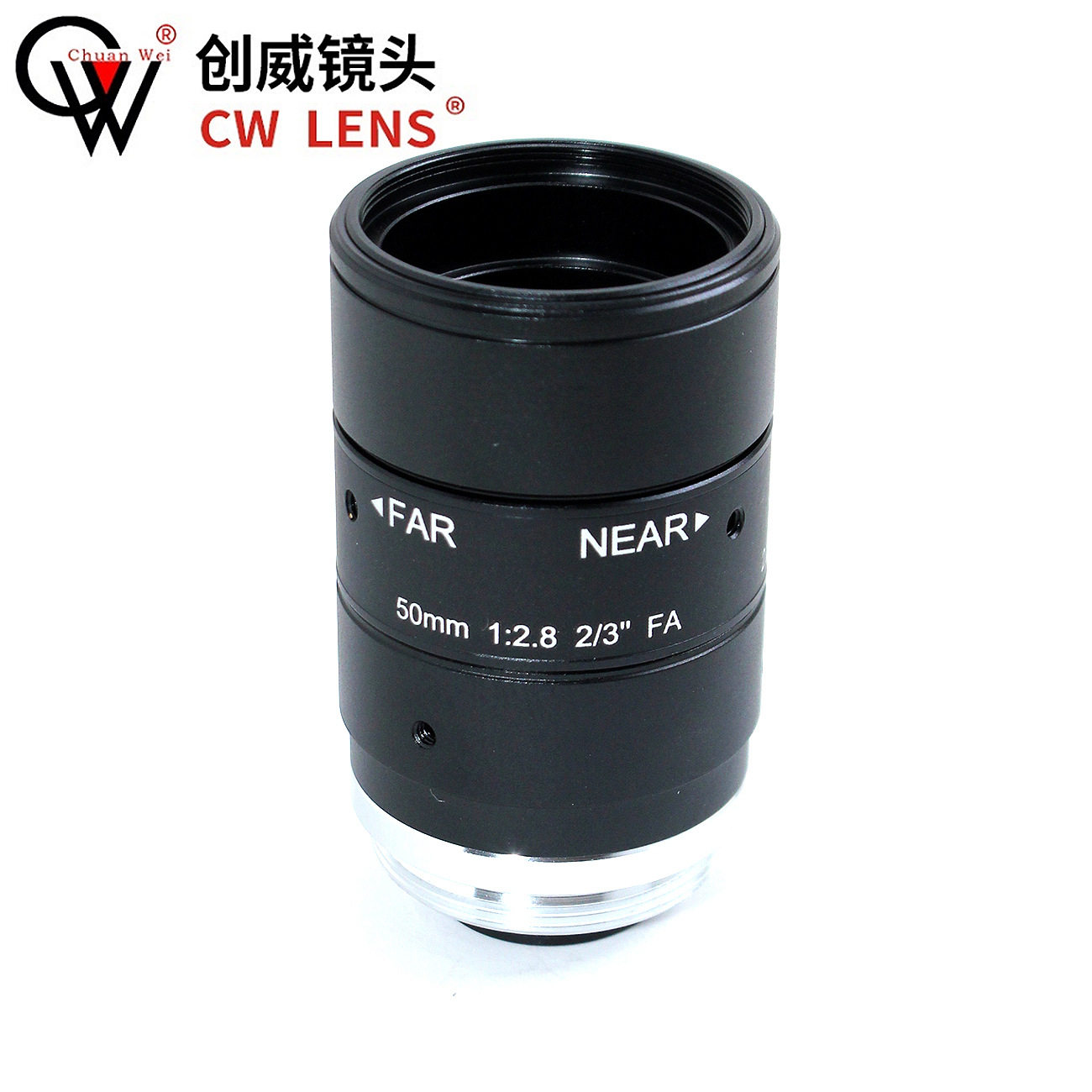 宇瞳镜头工业镜头 50mm 10MP 三分之二高清镜头 一千万像素 C接口