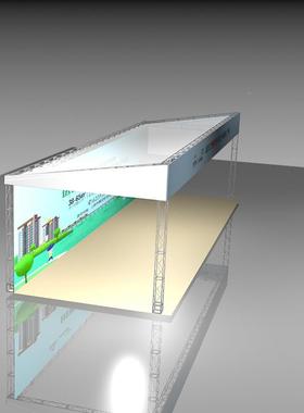 3展X6m桁架架展厅会展搭建桁架安装广告桁出拉租网览广KB-LW告支