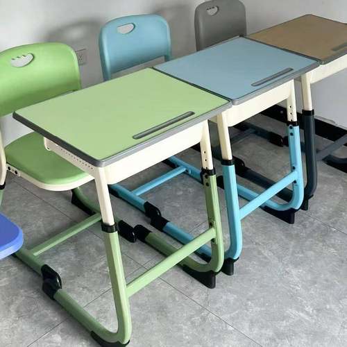C型套管小课椅培训辅导班桌椅学校桌家用学桌升习降中272学生课桌