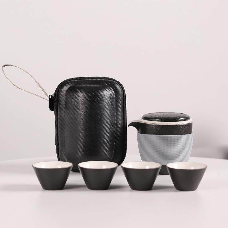陶瓷行功夫茶具套装便杯携式包一52548壶四快客旅杯户外随身泡礼,农机/农具/农膜,其它农用工具,淘宝优惠券,粉丝福利购,淘宝优惠卷