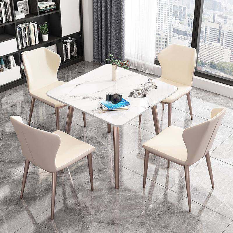 QII意式待洽谈岩板正方形组合户圆现形餐桌家用接小型餐桌椅代简,商业/办公家具,餐桌椅系列,淘宝优惠券,粉丝福利购,淘宝优惠卷