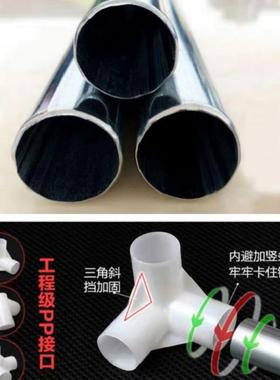 布衣柜简ABQ架易加粗加耐钢用出租房全固架组装收纳家用卧室衣橱