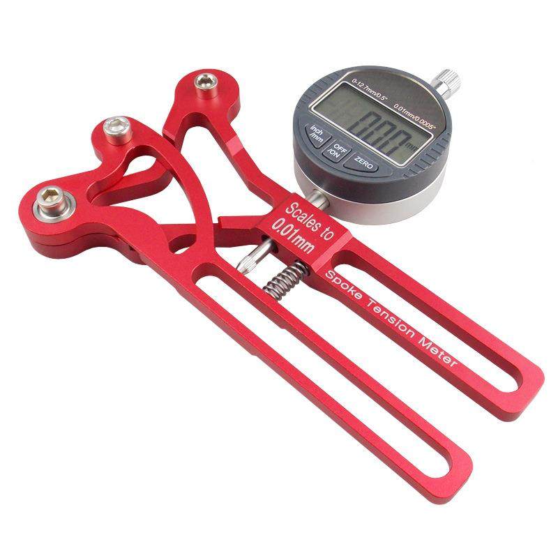 自行车辐条张力计轮组BT100B校圈正车调钢丝辐条张力圈车圈编圈调