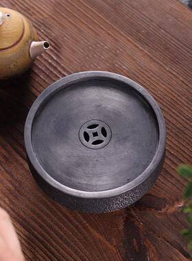 老锡壶13311承式复日古干泡茶盘功夫茶台具建水养壶托茶承盘茶配