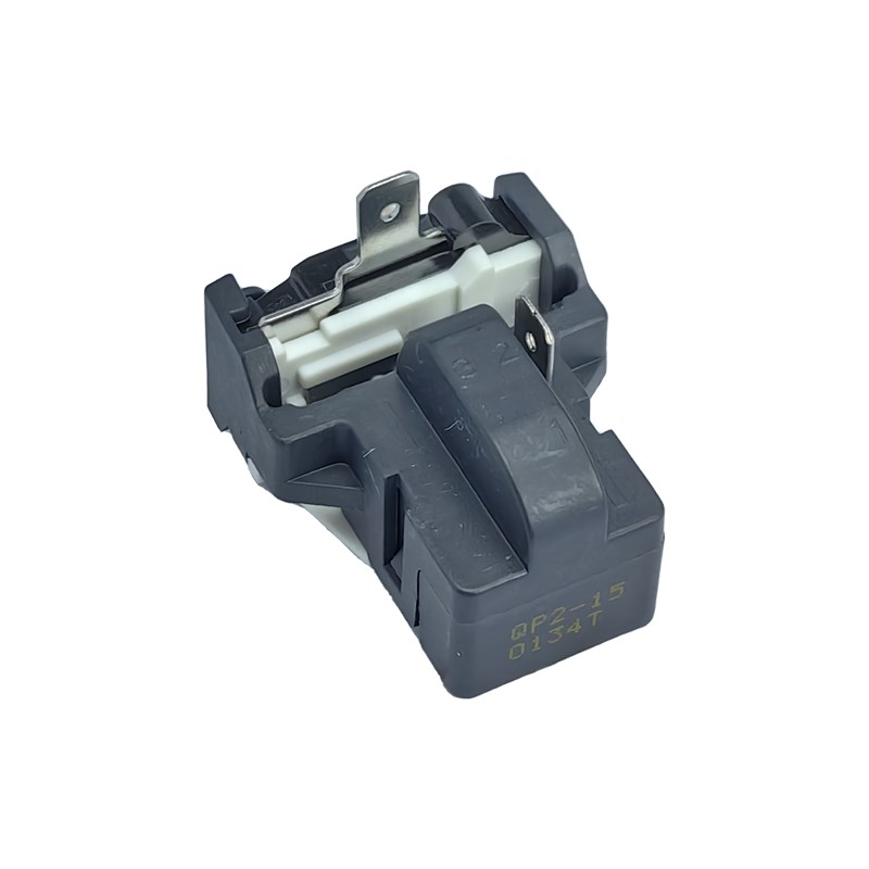 热销通用冰柜冰箱ptc启动器QP2-15过热过载K蝶形保护器压缩机起动