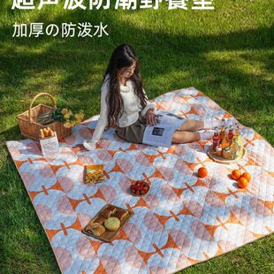 野餐垫防潮垫加厚防泼水草坪垫子春游沙滩帐篷折叠便携户外地垫
