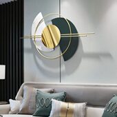 创意餐厅立体壁饰客厅沙发背景墙面装 饰金属挂件墙饰轻奢铁艺壁挂