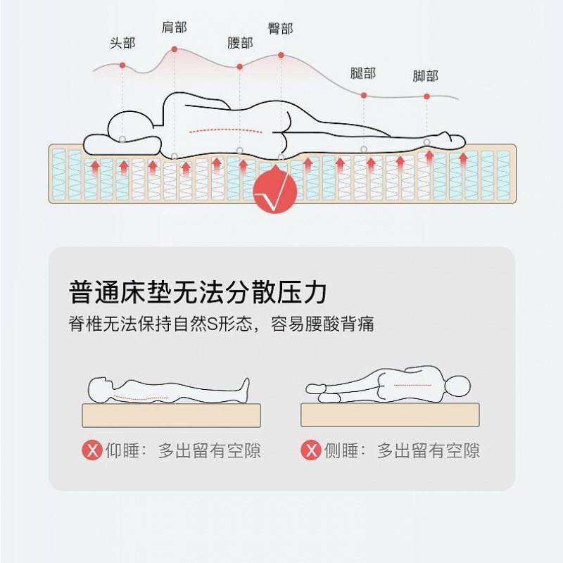 A类高回弹海绵加厚双人单人宿舍家用租房睡垫榻榻米床垫厂家工厂