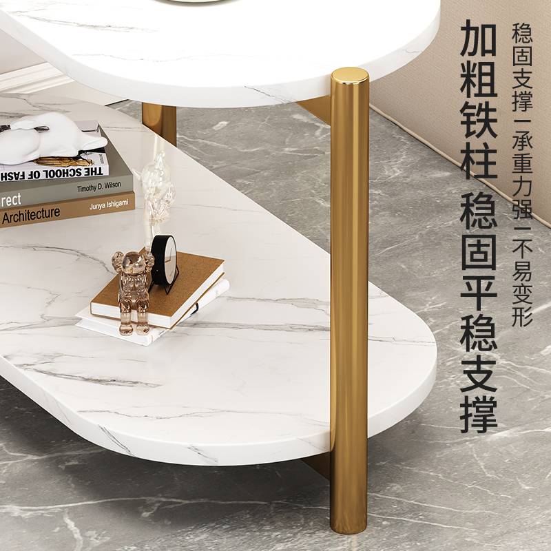 沙发边柜侧边柜桌子简易家用小茶几置物架角几轻奢感边几之满