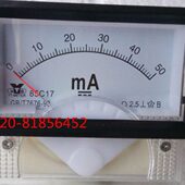 50MA 500MA 100MA 直流电流表85C17 200MA 300MA 85C17