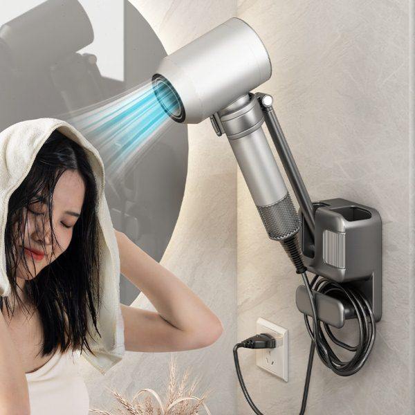优勤吹风机懒人支架免打孔壁挂式吹风机置物架解放双手电吹风挂架,家庭/个人清洁工具,吹风机置物架,淘宝优惠券,粉丝福利购,淘宝优惠卷