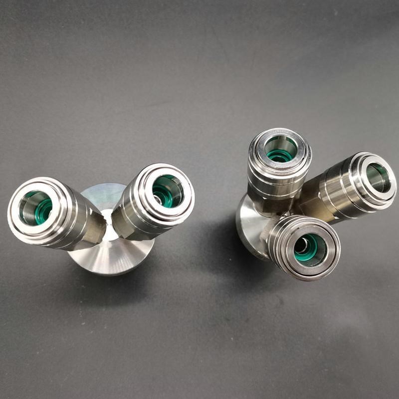 热销C式快速自锁l气动接头圆三通圆二通气管快插工具空压机气泵配