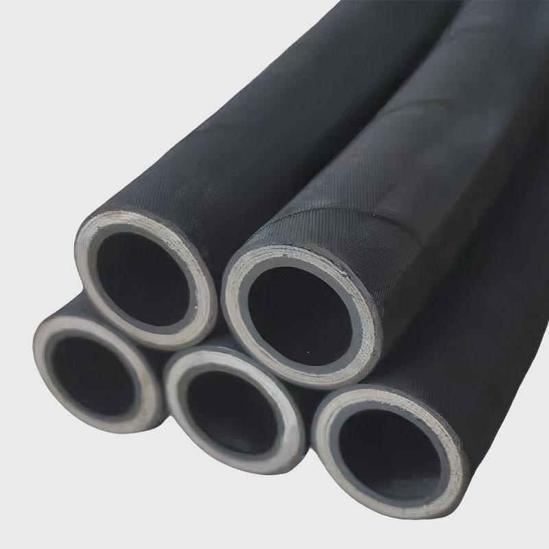 厂家生产胶管4层6层钢丝缠绕胶O管重型胶管钢丝管