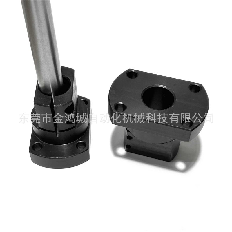 开口光轴支撑固定底座导向轴支x座CLSB 双切边法兰型RBT钢制