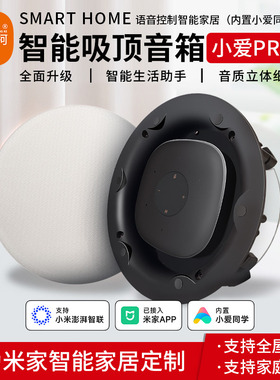 慕容柯小爱吸顶吊k顶音响pro改装家庭音乐音箱功放米家居全屋控制