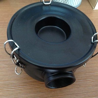 F004真空泵过滤器外螺纹1 1/4 1.2寸 外径146mm高110mm