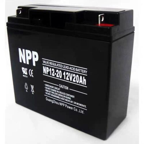 NPP耐普蓄电池NP12-20 12V20AH 免维护铅酸蓄电池 UPS太阳能照明