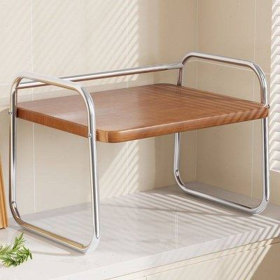 厨房置物架烤箱微波炉架子台面储物架双层桌面收纳架用品家用大全,厨房/烹饪用具,微波炉置物架,淘宝优惠券,粉丝福利购,淘宝优惠卷